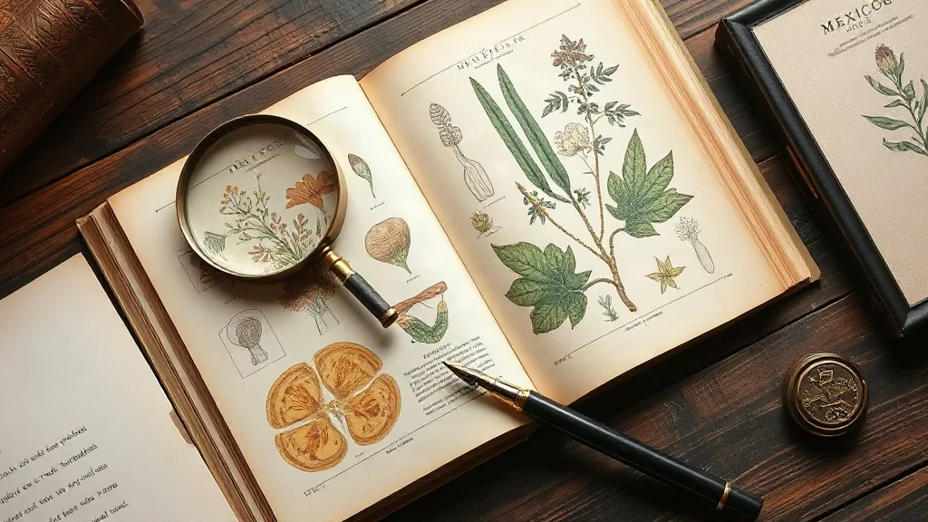 Comparativa botánica de Comparativa: atlas ilustrado vs guía de texto sobre plantas medicinales