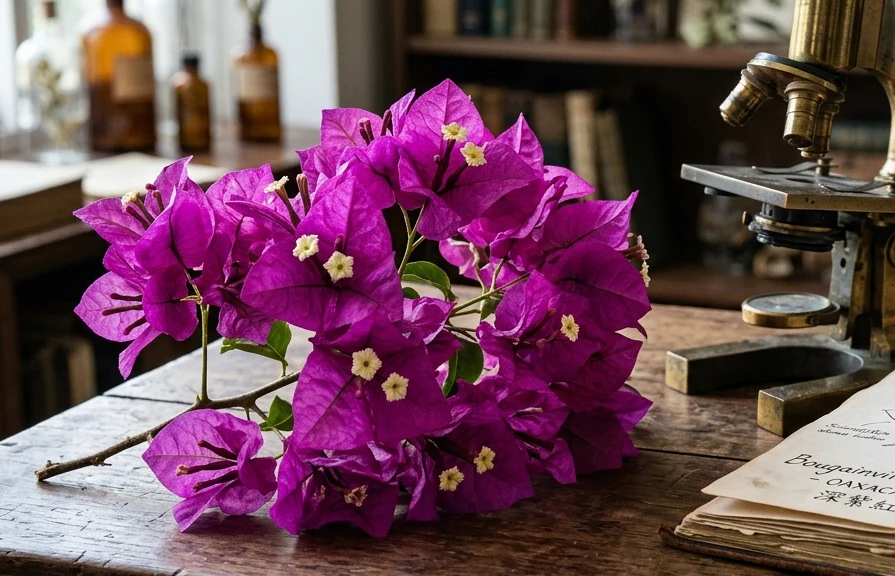 Morfología de Flor de Bugambilia