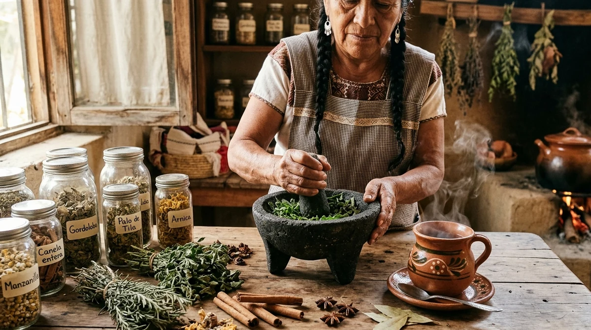 Preparación tradicional de Pasiflora